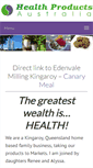 Mobile Screenshot of healthproductsaustralia.com